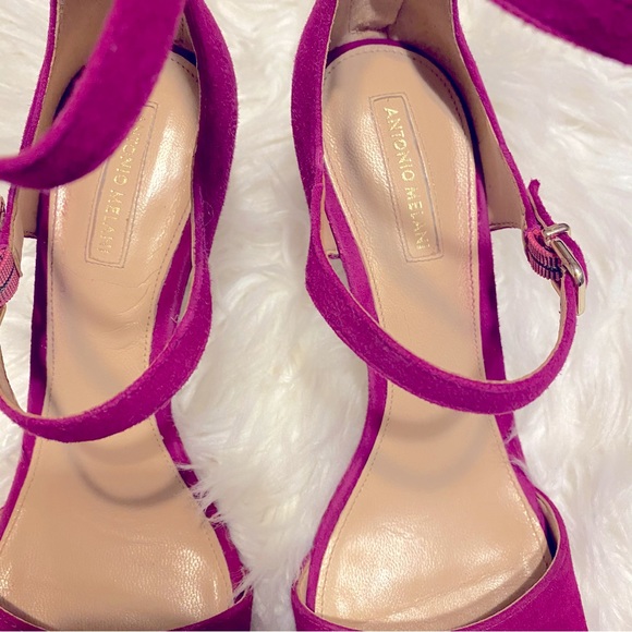 Baldtyn nubuck leather sandals - Picture 3 of 9